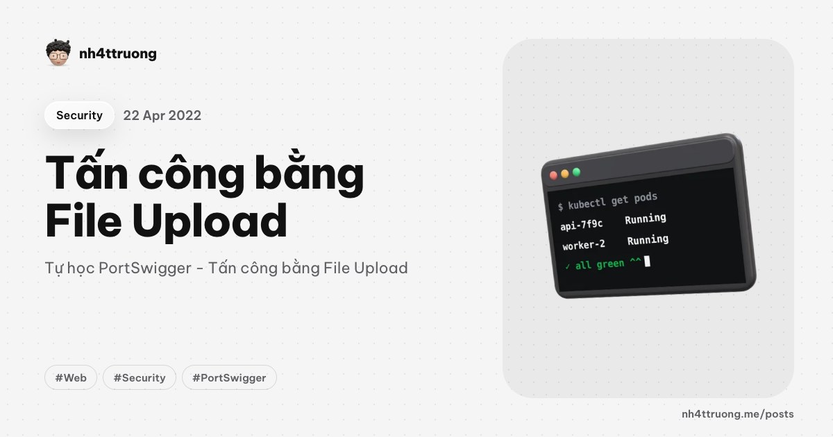Tấn công bằng File Upload